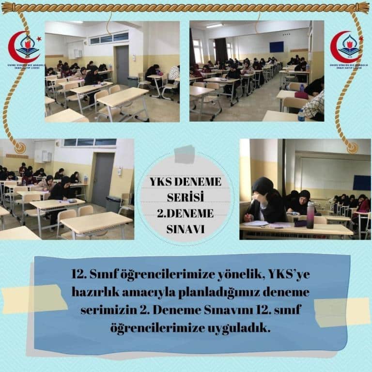 Tyt Denemes N Uyguladik Mm Mihcen K Z Anadolu Mam Hatip Lisesi