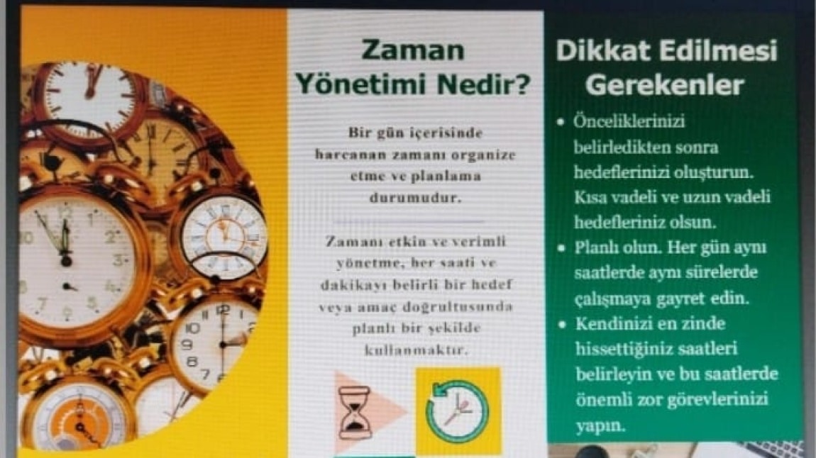 ZAMAN YÖNETİMİ